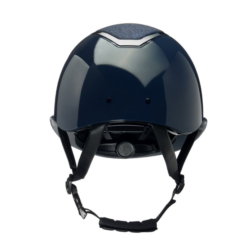 Charles Owen EQX Kylo Wide Peak - Navy Gloss / Pewter Sparkly-2